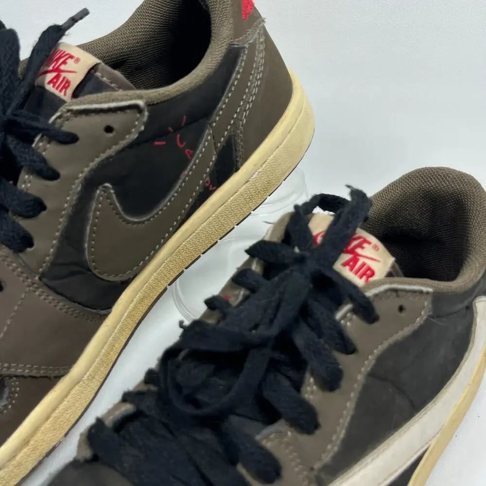 JORDAN 1 LOW OG SP TRAVIS SCOTT MOCHA CQ4277-001 SZ 8